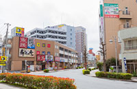 道なりに約150ｍお進みください。